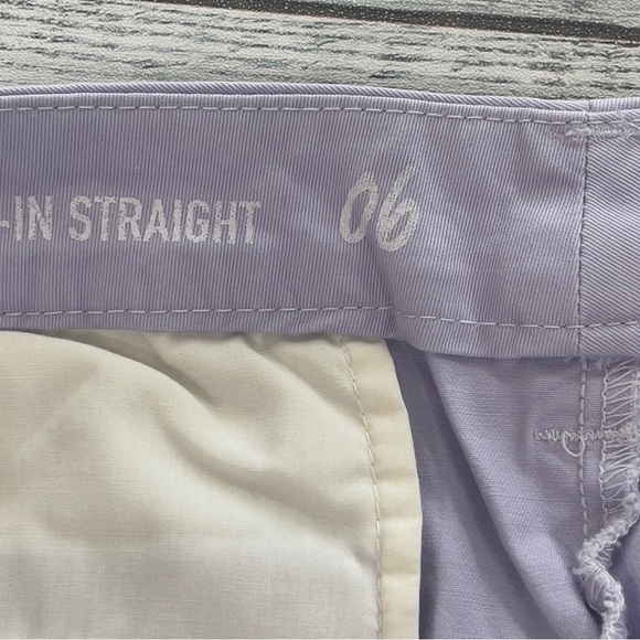 GAP Light Purple Broken in Straight Leg Khakis 6 - Picture 5 of 7